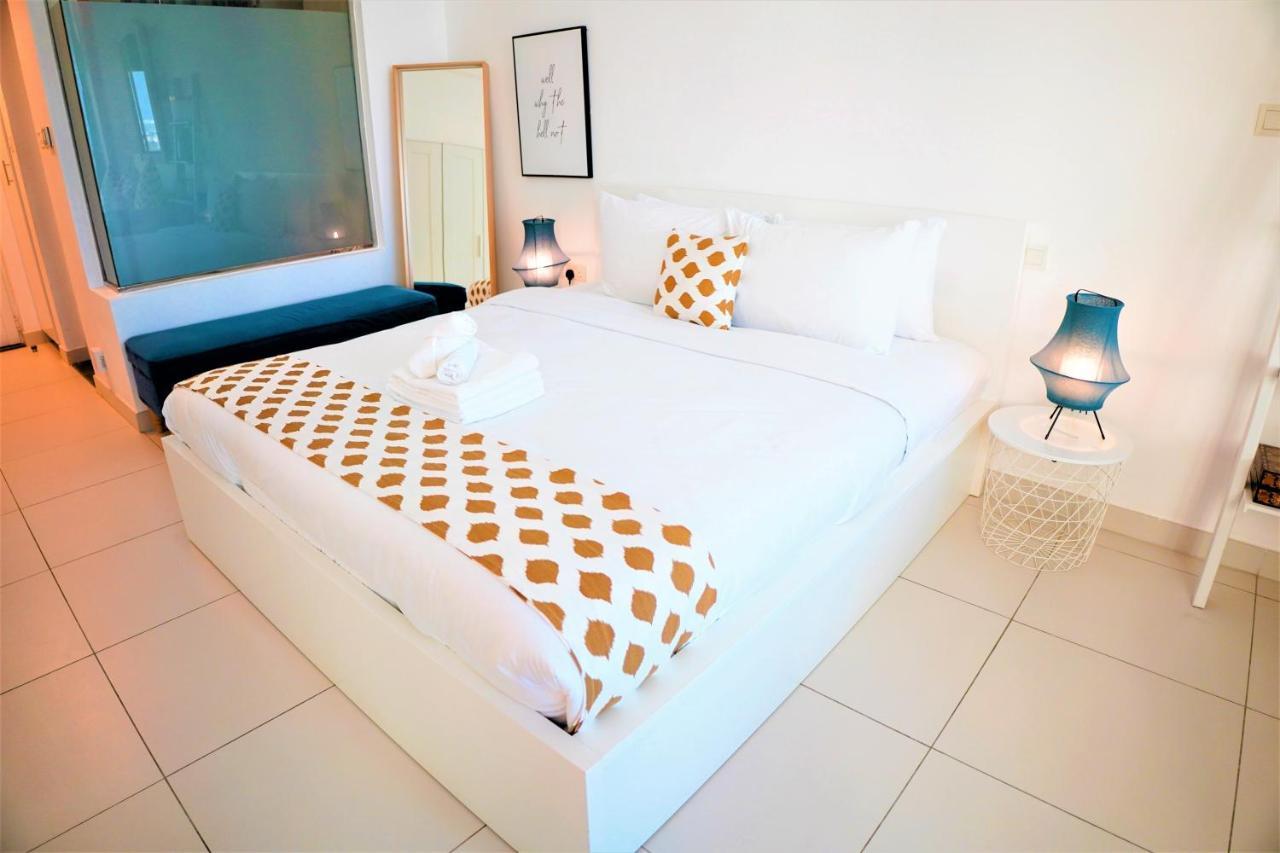 두바이 Luxury On The Palm With Marina View Balcony 아파트 외부 사진